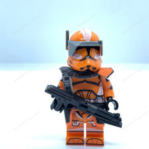 New 212th Captain Invert Clone Trooper Star Wars The Clone Wars Minifigu... - £10.81 GBP