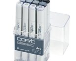 Copic Markers 12-Piece Cool Gray Set - £42.26 GBP