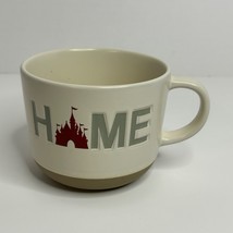 Disney World Parks Homestead Collection Coffee Mug Red Castle HOME Stone... - $28.25