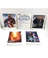 1990 WWF SUPERSTARS Autographed Color Photos Set VI Hogan, Dragon, Titan... - $59.89 CAD