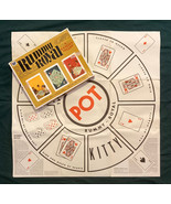 Vintage 1965 Whitman Rummy Royal game 4804 cards chips paper sheet mat - £7.81 GBP