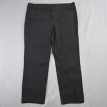 LOFT 10 Gray Stretch Skinny Chino Crop Womens Pants - $18.19