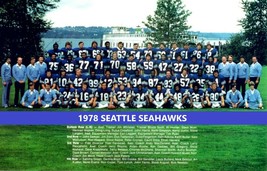 1978 Seattle Seahawks 8X10 Team Photo Football Picture Nfl - £3.97 GBP