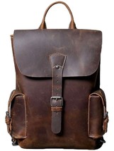 Original new personality retro first layer of leather backpack - £155.24 GBP