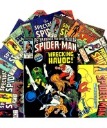 Spectacular Spider-Man 10 Comic Lot Marvel 58 73 96 125 145 146 147 152 155 159 - £23.56 GBP