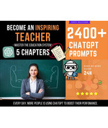 2400+ ChatGPT Prompts for Teachers | Teaching Guide | Lesson Planning - $4.07 CAD