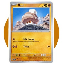 Paldea Evolved Pokemon Card (QQ65): Nacli 121/193 - $1.90