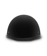 Daytona Skull Cap SMOKEY W/O SNAPS-DULL BLACK Motorcycle Helmet 1006BNS - $1,043.83 MXN