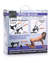 LOVEBOTZ PRO BANG SEX MACHINE WITH REMOTE CONTROL HAND HELD OR FLOOR MOUNTED - £218.51 GBP