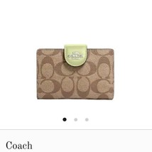 Coach Medium Corner Zip Wallet NWT - $59.99