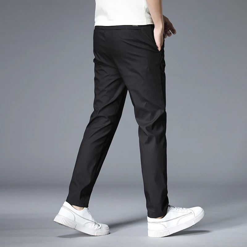 Sporting Summer New Thin Casual Pants Men 4 Colors ClAic Style Fashion Business  - £43.90 GBP