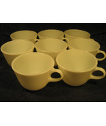 [Y3] Set of 8 PYREX Coffee Cups 8 oz. White Milk Glass - £53.10 GBP