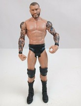 2011 Mattel WWE The Viper Randy Orton 7&quot; Action Figure (D) Black &amp; Gray Tights - £13.14 GBP