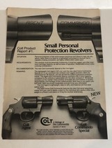 1980s Colt Personnel Protection Vintage Print Ad Advertisement pa12 - £5.44 GBP