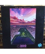 300 Piece Buffalo Jigsaw Puzzle New York Twilight - £5.87 GBP