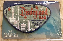 D23 Disney Fantastic Worlds 65 Years Disneyland USA Visit The Happiest Place On  - £24.99 GBP