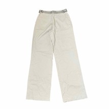 The Limited Pants Size 2 Tan Womens Belted 100% Cotton Chino Khakis 26X30 - £15.63 GBP
