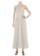 Tara Matthews Backless 100%Silk Maxi Dress Size Medium - £68.13 GBP