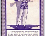 1940s Fumetto Arcade Scheda Ex Sup Co Lotta Sway Boxer Il Cieco Data Chi... - $7.12