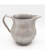 Pewter Water Pitcher 6&quot; Rustic Vintage Decor - £13.28 GBP