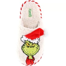 THE GRINCH Rubber Bottom Holiday Slippers Plush Sherpa Women&#39;s 5-6 or 9-10 NWT - £22.89 GBP