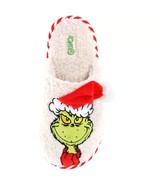 THE GRINCH Rubber Bottom Holiday Slippers Plush Sherpa Women&#39;s 5-6 or 9-... - £24.12 GBP