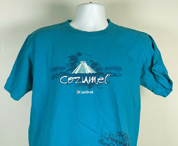 Carnival Cruise Cozumel Chichen Itza Mayan Ruins T Shirt Mens Medium - £17.22 GBP