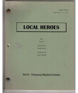 *LOCAL HEROES - HOMETOWN HEROES (1995) Final Draft Script 9/22/95 PILOT ... - $2,855.92 MXN