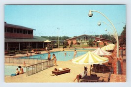 Poolside Motor House Motel Williamsburg Virginia VA UNP Chrome Postcard E16 - £2.13 GBP