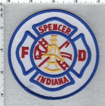 Spencer Fire Department Indiana) Shoulder Patch version 1 - $23.33