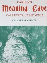 Carley&#39;s Moaning Cave Vallecito California Vintage Travel Guide - $12.85