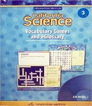 Houghton Mifflin Science California: Vocab Games Eglosry Cd L3 [Audio CD... - $18.73