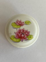 June Flowers Floral Trinket Box By Lefton - £11.20 GBP