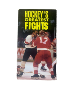 Hockey&#39;s Greatest Fights VHS: Vintage, NHL, Sports, VCR - $4.94