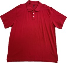 TIMBERLAND MEN&#39;S RED POLO SHORT SLEEVES T-SHIRTS Size 2XL. #58U2058  - £28.52 GBP