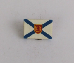 Vintage Nova Scotia Flag Lapel Hat Pin - £4.95 GBP