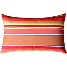 Sunbrella Dolce Mango 12x19 Outdoor Pillow, Complete with Pillow Insert - £42.05 GBP