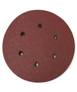 10 pc 6&quot; 6 Vacuum Hole Hook &amp; Loop Sanding Disc 80 Grit Random Orbit - $127.10 MXN