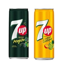 24 Cans of 7Up Mojito Mint / 7Up Exotic Soft Drink 330ml Each -Free Shipping - £53.20 GBP