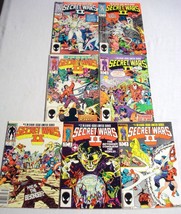 7 Secret Wars II Marvel Comics #1, #3, #4, #5, #6, #7 (1st Beyonder), #8... - £11.20 GBP