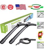 Durable 22&quot; + 17&quot; Windshield Wiper Set with Quiet, Streak-Free Performance - $61.31 CAD