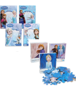 Disney&#39;s Frozen 2 Word Search Puzzle Books and 48 piece Jigsaw Puzzles - £7.88 GBP