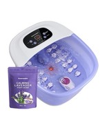 Shiatsu Foot Spa with Heat, Vibration Foot Bath with 22 Shiatsu Massage ... - $49.49