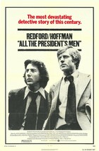 All the Presidents Men Original 1976 Vintage One Sheet Poster - £258.80 GBP
