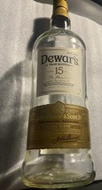 Dewar’s True Scotch Aged 15 Years Empty Bottle 1L - £23.67 GBP