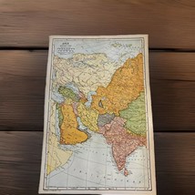 Antique 1921 Western Asia Russia Persia Tibet Syria Afghanistan India wo... - $21.35