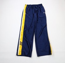 Vintage Adidas Basketball Mens Large Color Block Wide Leg Tearaway Sweatpants - £46.65 GBP