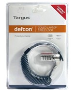LAPTOP CABLE LOCK (COMBINATION-LOCK) Extends 5.5 FT COMPACT DESIGN - $4.90