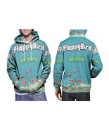 Flappy Bird Game    Men&#39;s Full-Print Sublimation Zipper Hoodie - $46.47 CAD