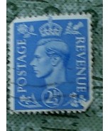 Nice Vintage Used Postage Revenue 2 ½  D Stamp - NICE COLLECTIBLE POSTAG... - £2.33 GBP